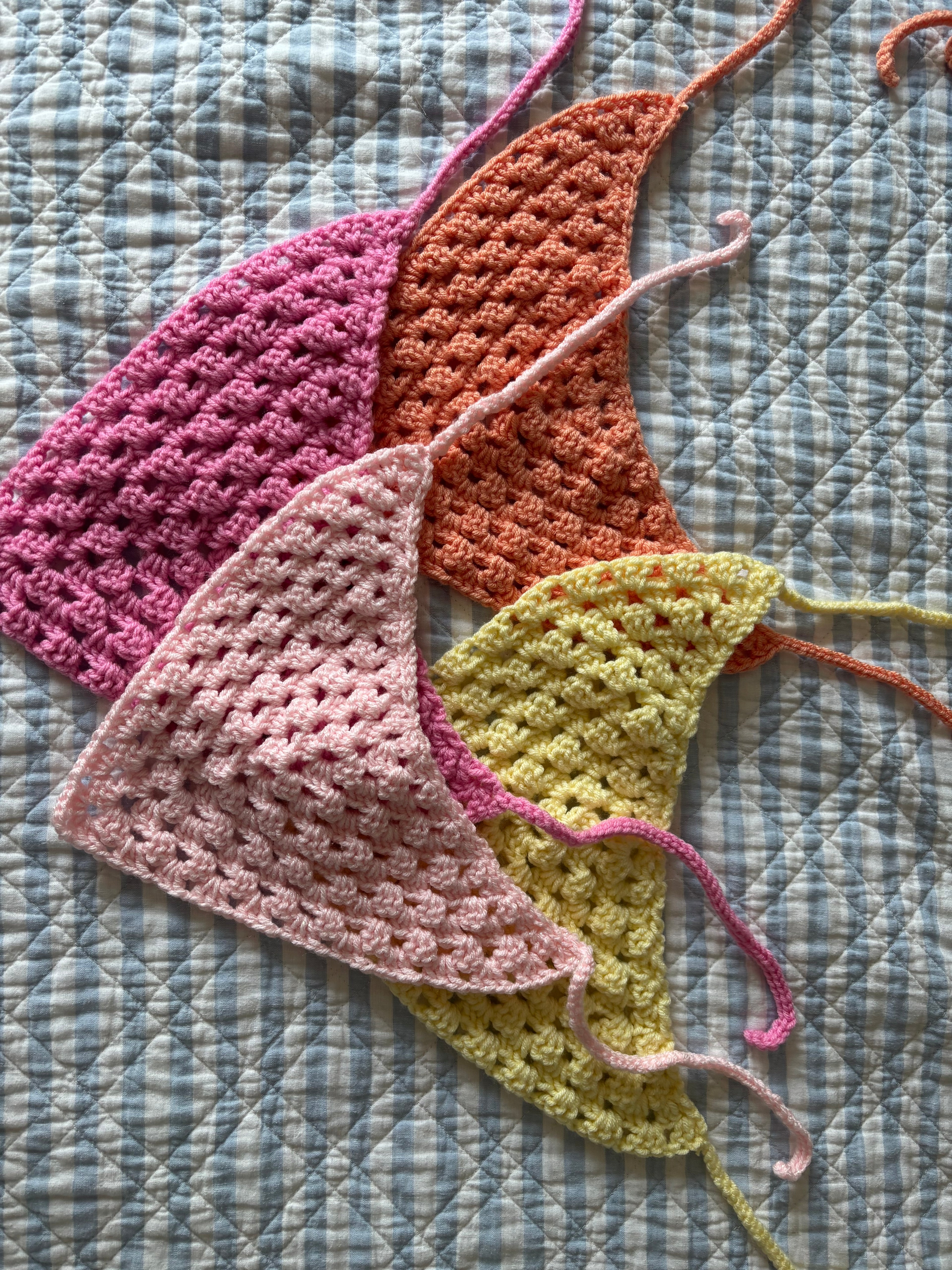 Crochet Bandana Bundle (Set of 4)