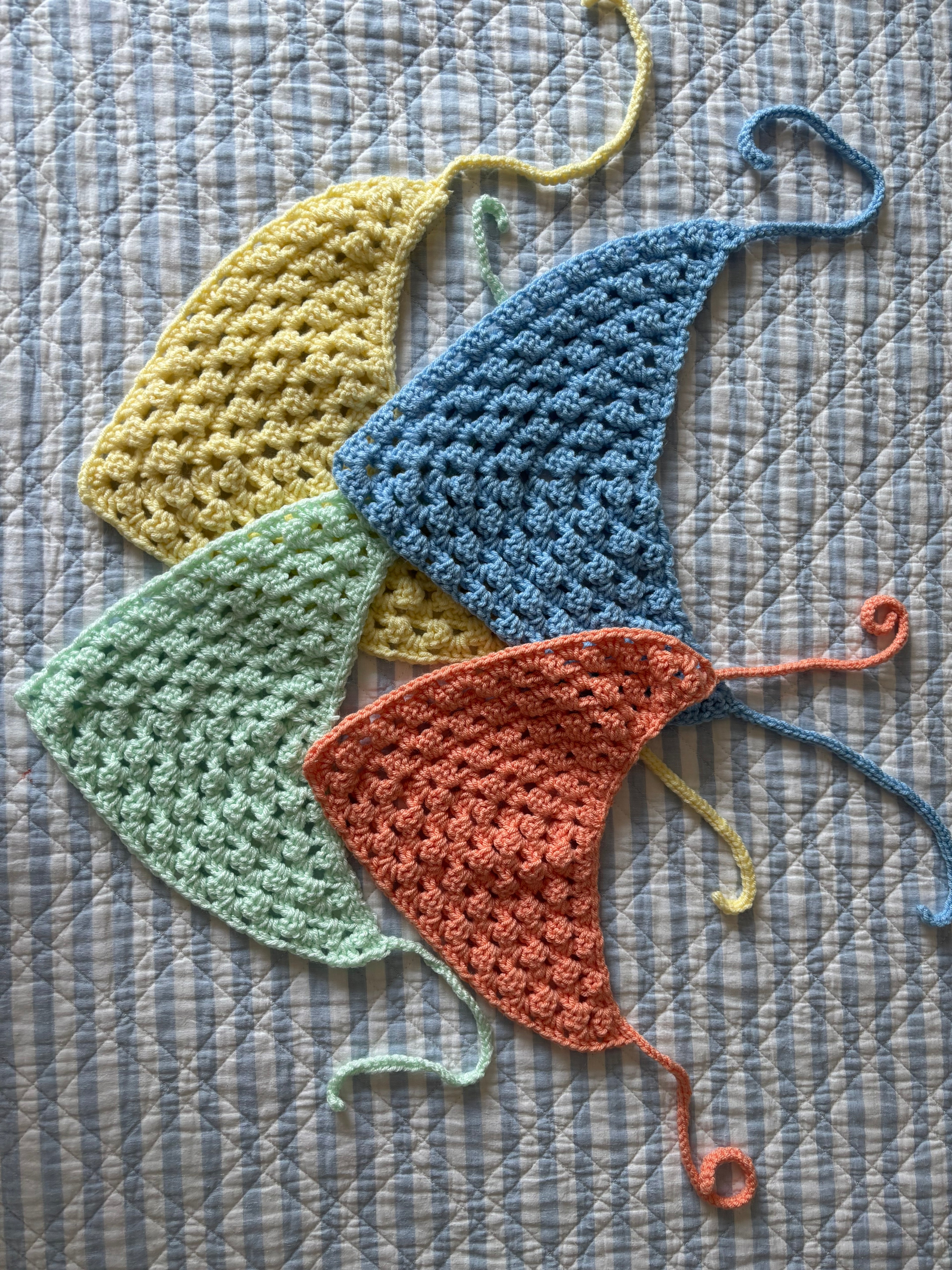 Crochet Bandana Bundle (Set of 4)